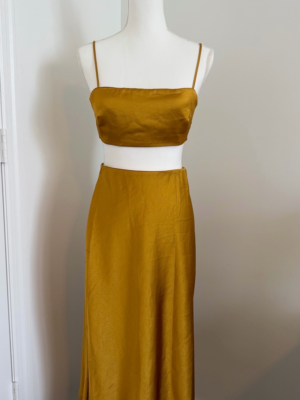 Victoria's Secret Girls' Mustard Yellow top and Bottoms set